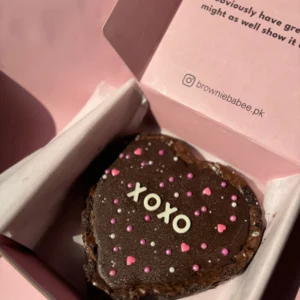Custom Brownie Slab - Heart
